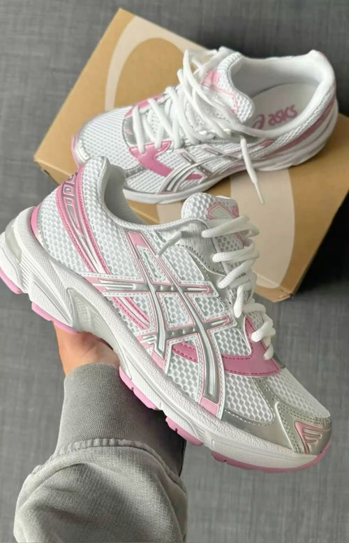 Baskets Gel-1130 blanc/rose A